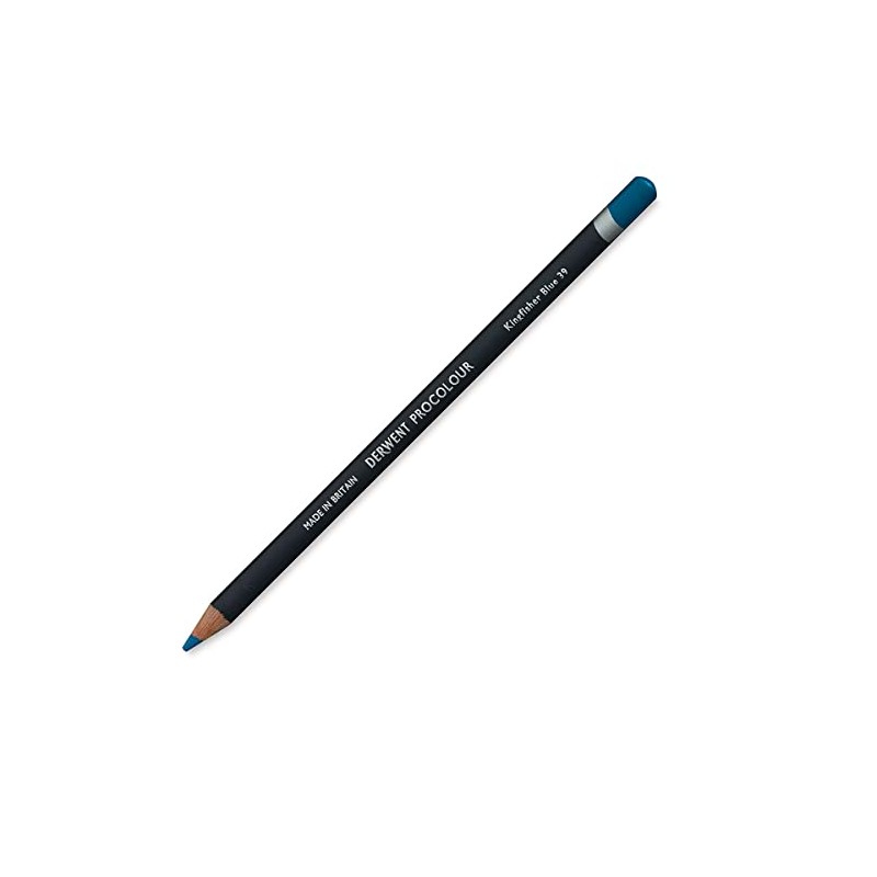 Derwent 2302471 Procolour Pencil, Kingfisher Blue, Pack of 6