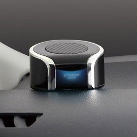 Tsuchiya Yac TP-196 Car Supplies, Twin Separate, Clear Sound Speaker, USB 2.4A, DC 12V, Black