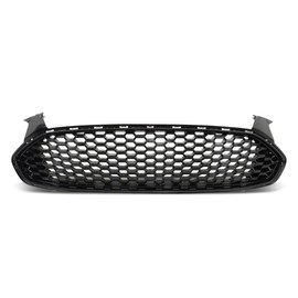 munirater Front Hood Bumper Grill Honeycomb Mustang Style Gloss Black Grille Cover Replacement for 2013-2016 Fusion