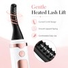 Heated Eyelash Curler for Women, USB Rechargeable Lash Curling Beauty
