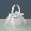 TRUE LOVE GIFT Flower Girl Basket and Ring Bearer Pillow