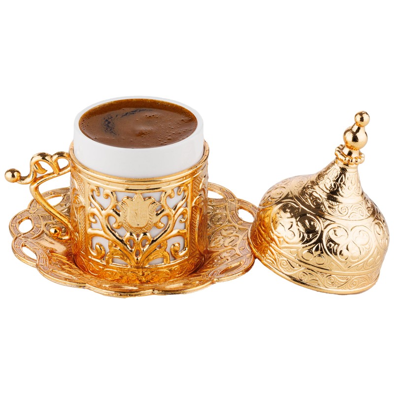 DEMMEX Turkish Greek Arabic Coffee Making and Serving Full Set