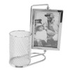 Pen Holder Picture Frame Stainless Steel Large Capacity Multi Purpose