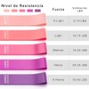 BONTOOLZ Banda De Resistencia, Ligas de Resistencia para Ejercicio 5PCS,
