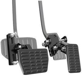 PICURA Gas and Brake Pedal Extenders for Short Drivers People Driving Cars, Go Kart, Ride on Toys,Adjustable Length and Angle Auto Vehicles Brake and Accelerator Pedals