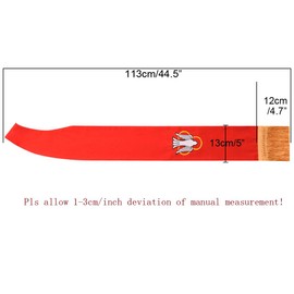 BLESSUME Clergy Church Stole Mass Reversible Stole with Gold Tassels