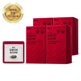 알클리버 알콜성 간건강 개선 새싹보리추출물 14정 4box Alclever Alcoholic Liver Health Improvement Barley Sprout Extract 14 Tablets 4 Boxes