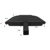 Universal Tow Hitch Step for 2 inch Receivers, Towing Bumper