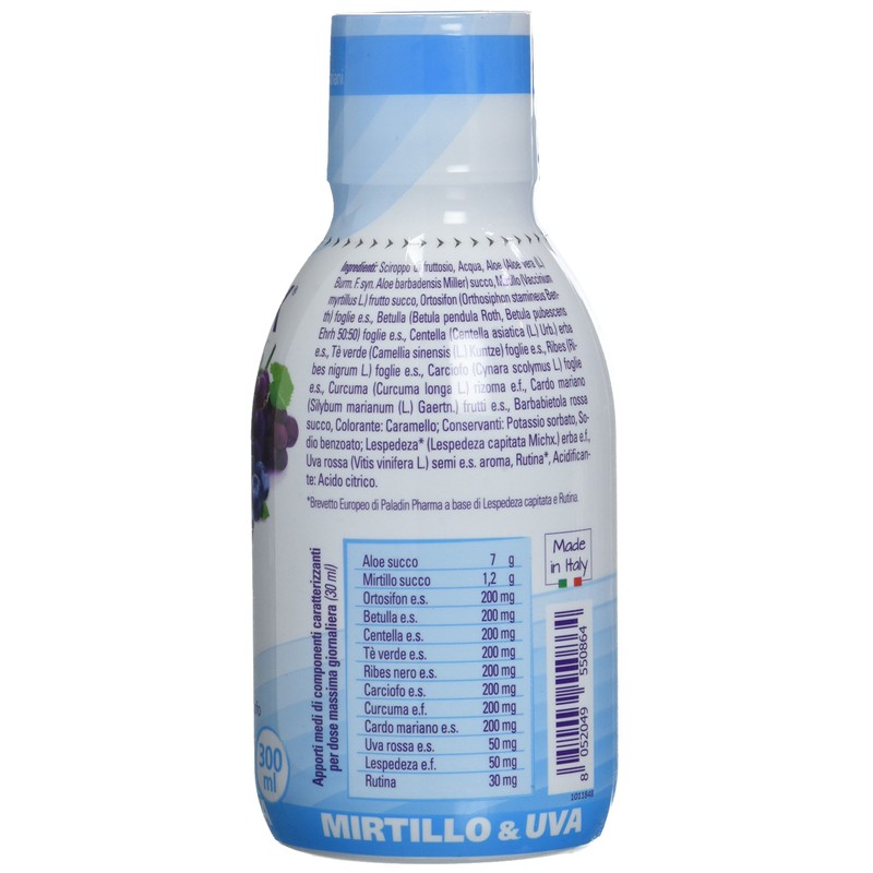 DRENAX FORTE MIRTILLO 300ML - Integratore Alimentare