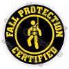 Unbranded/Generic 3pack Fall Protection Certified Hard Hat Stickers Decals Helmet Safety Laborer