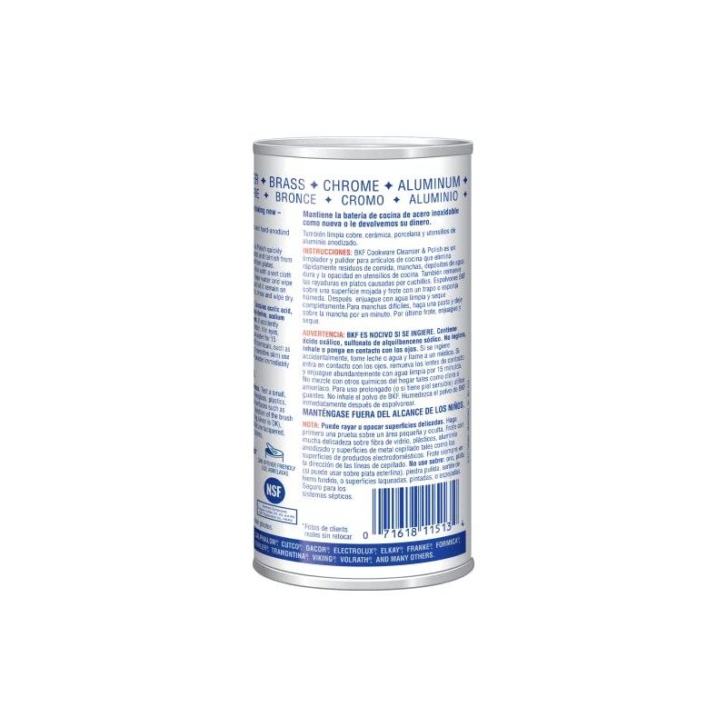 Bar Keepers Friend Superior Cookware Cleanser & Polish | 12-Ounces