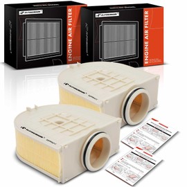A-Premium 2-PC Engine Air Filter Compatible with Genesis GV80 2021 2022 2003 2024, 2.5L 3.5L, Replace# 28113T6310, PA99847