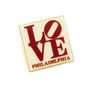 Philly LOVE 1" x 1" Lapel Pin