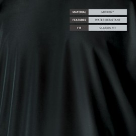 Holloway Men's Bionic Pullover Windshirt, Black/White, Large