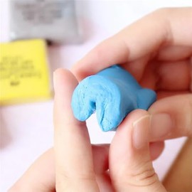 Goma Moldeable de Color para Arte Y Dibujo, Goma Borrador de Arte es Ideal para borrar y difuminar Trazos de carboncillo y lápiz.