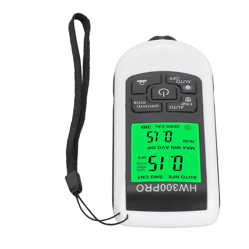 Digital Coating Thickness Gauge High Accuracy Anti Slip Paint Mil
