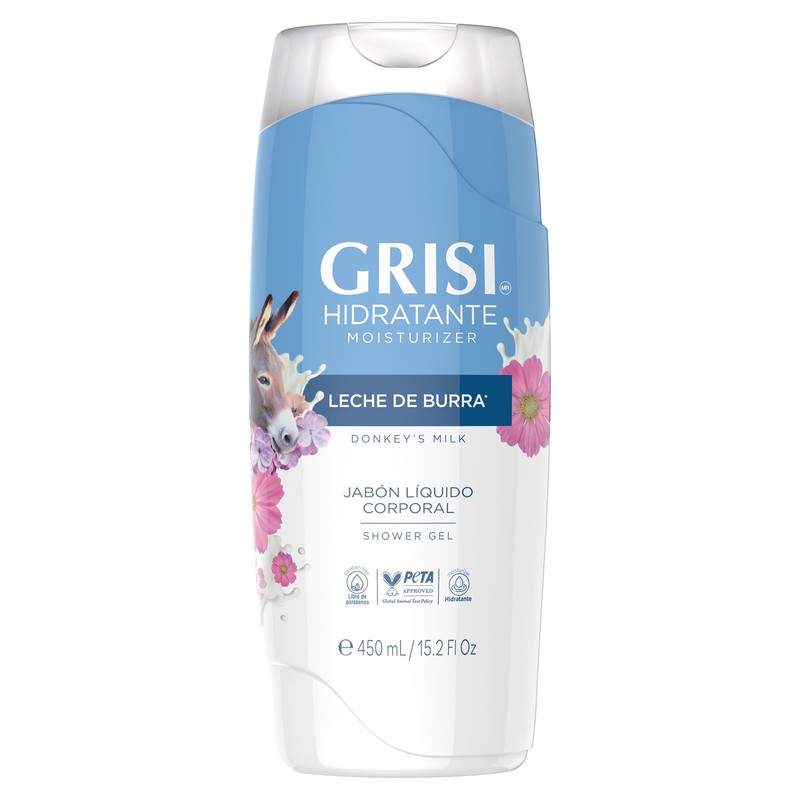 GRISI Shower Gel Leche De Burra | Jabón Líquido Corporal
