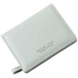 RRANCharltu Women's Small Leather Purse, Short Women's Mini Purse with Zip, Coin Compartment, Wallet, Green