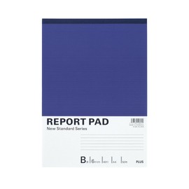 プラス レポート用紙 A4 B罫 50枚 RE-250B 76835