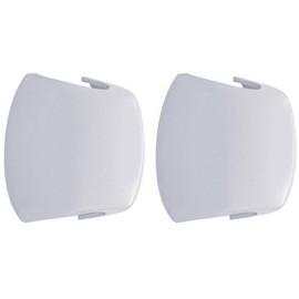 Replacement For FREIGHTLINER CORONADO 132 YEAR 2005 CHROME MIRROR POST CLAMP COVER PAIR by Technical Precision