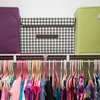 PATIKIL Fabric Collapsible Storage Bin 10.2 x 7.5 x 6.3