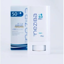 Protector Solar Neziba Barra Stick Vegano Parabenos Defender Cera Abeja Blanca Spf50 Resistente Agua Uso Diario Previene Envejecimiento Prematuro