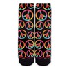 Function - Tie Dye Peace Signs Fashion Socks