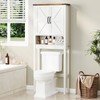 Over The Toilet Storage Cabinet, Farmhouse Over Toilet Bathroom Organizer