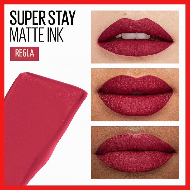 Labial líquido matte Maybelline Superstay 2 tonos – 80 Ruler