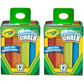 Crayola Chalk 12ct - Pack of 2