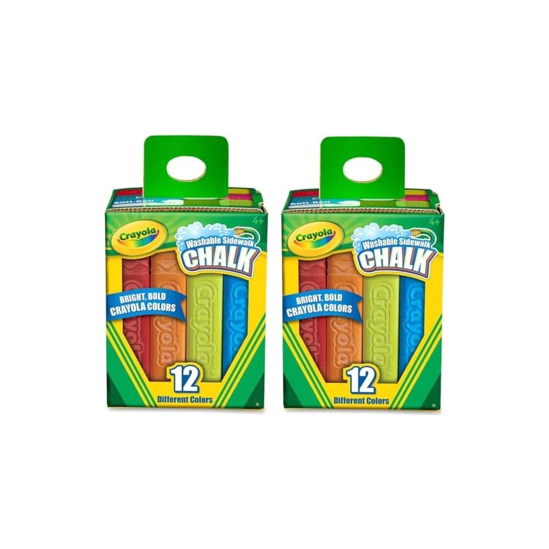 Crayola Chalk 12ct - Pack of 2