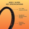 PIX A178 Wrapped Construction V-Belt, 180" OC | A/4L Section,