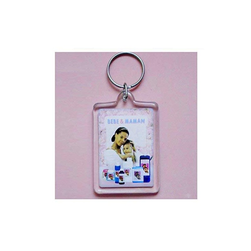 10PCS 34MM x 52MM/1.3 x 2 Rectangle Shaped Clear Acrylic