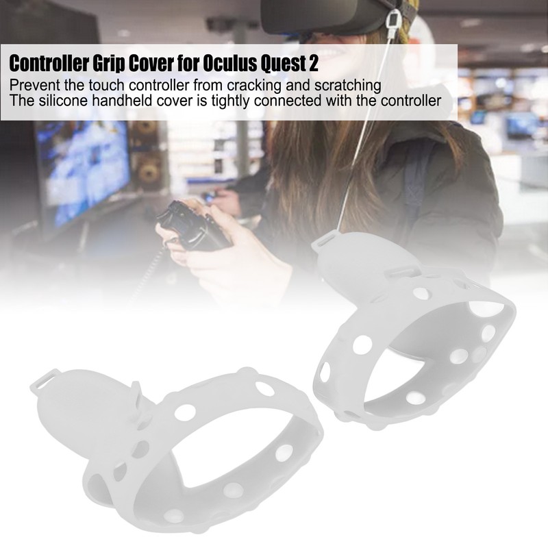 Controller Grip Cover for Oculus Quest 2 VR Controller Handle