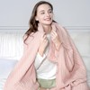 GINAMUSE Muslin Throw Blanket for Bed 100% Cotton Gauze Fall
