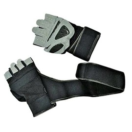 TIGEAR Gym Gloves for Men & Women – Breathable, Non-Slip Padded Grip Weight Lifting Gloves with Palm Protection & Wrist Support for Gym, Weight Training, Cycling, Hanging, Pull & CrossFit - M