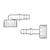 CyberSunrise Washing Machine & Dishwasher Appliance Outlet Hose Connecto Fittings