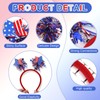 HAIMITI 4th of July Headband Independence Day Hair Bands for