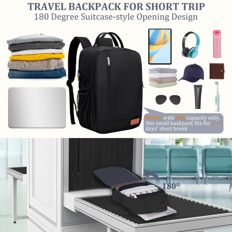 VMIKIV Hand Luggage Backpack 40 x 20 x 25 for