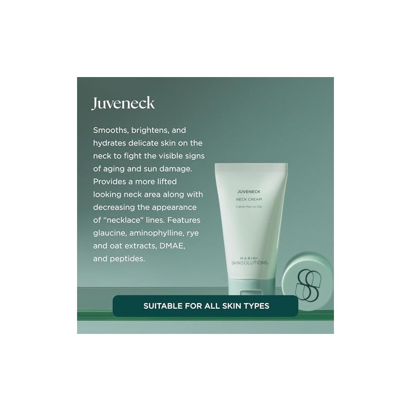 Juveneck Neck Cream by Marini SkinSolutions for Unisex - 1.7