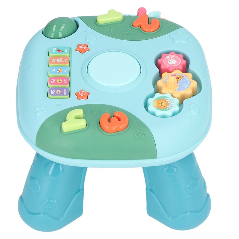 Learn and Grooved Musical Table Safe Multifunctional Children Learning Table