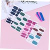 Healvian 12sheets Sky Theme Nail Stickers Unique Manicure Decals for