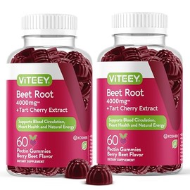 Raíz de remolacha, 500 mg, 60 unidades, paquete de 2