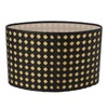 Lampshade Oval Shaped Hollow Metal Carved Compatible E27 E14 Caliber