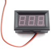 JacobsParts DC 5-120V 2-Wire Voltmeter 3-Digit LED Display Panel Volt