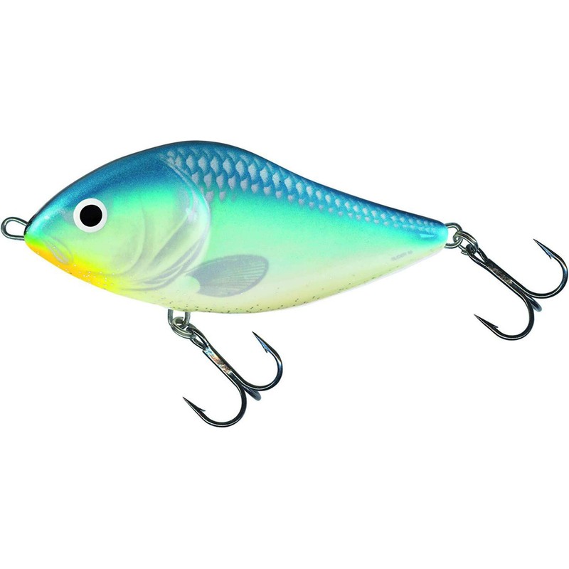 Salmo Sinking Slider Wounded Real Grey Shiner - QSD032
