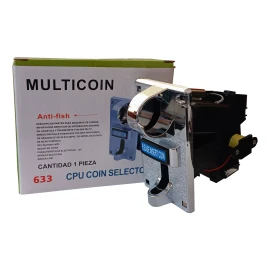 Maquinitas 360 Monedero Multimonedas Programado Para $1,$2,$5 Y $10