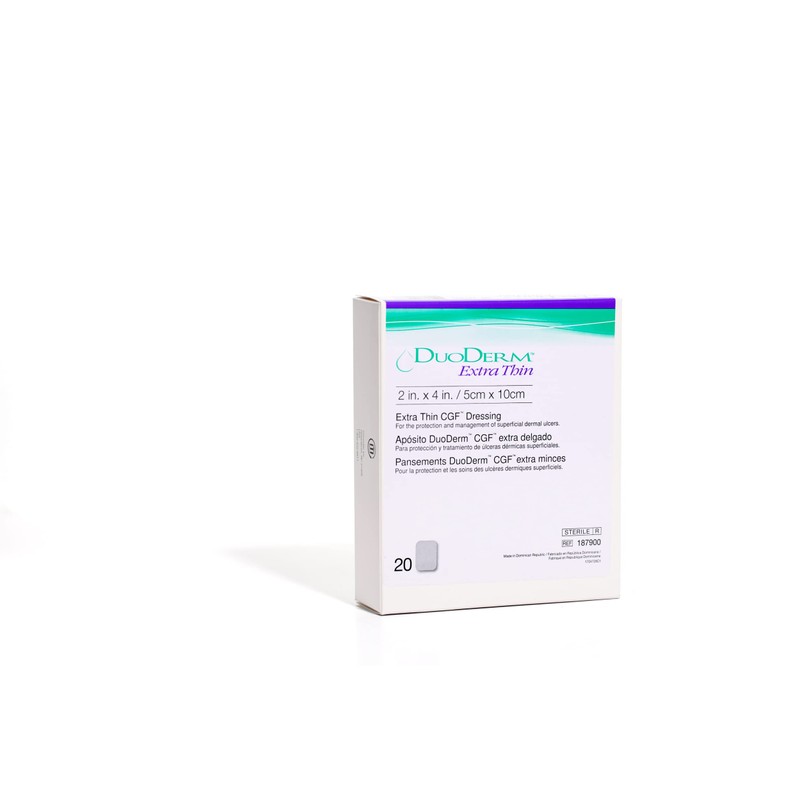 ConvaTec DuoDERM Extra Thin Control Gel Formula 2"x4" Hydrocolloid Sterile