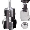 Electric Drill Compatible PVC Pipe Threader Kit with Various Die