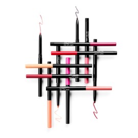 wet n wild wet n wild Perfect Pout Matte Retractable Gel Lip Liner Pencil, Rich Creamy Long Lasting Color, Well-Defined and Flawless Application, Vegan & Cruelty-Free - Purple Lay Down the Mauves